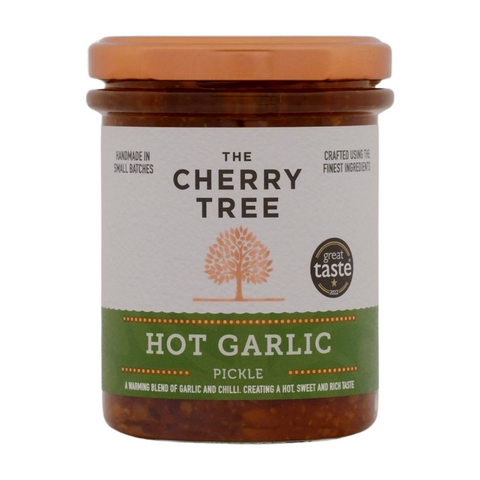 The Cherry Tree Hot Garlic Pickle (210g)