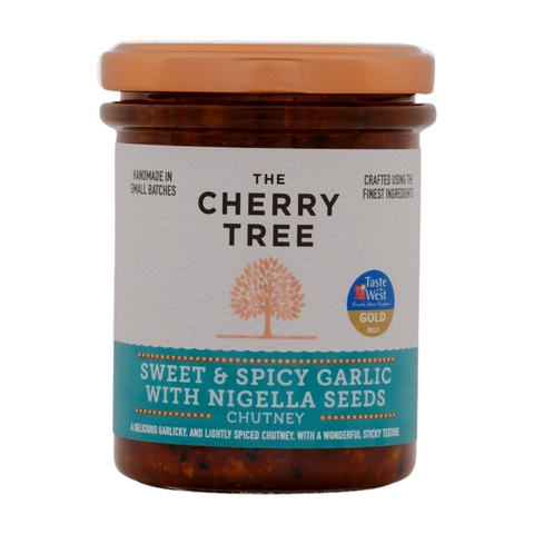 The Cherry Tree Sweet & Spicy Garlic with Nigella Seeds Chutney (210g)