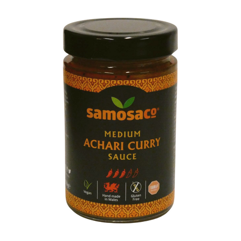 SamosaCo Medium Achari Curry Sauce (350g)