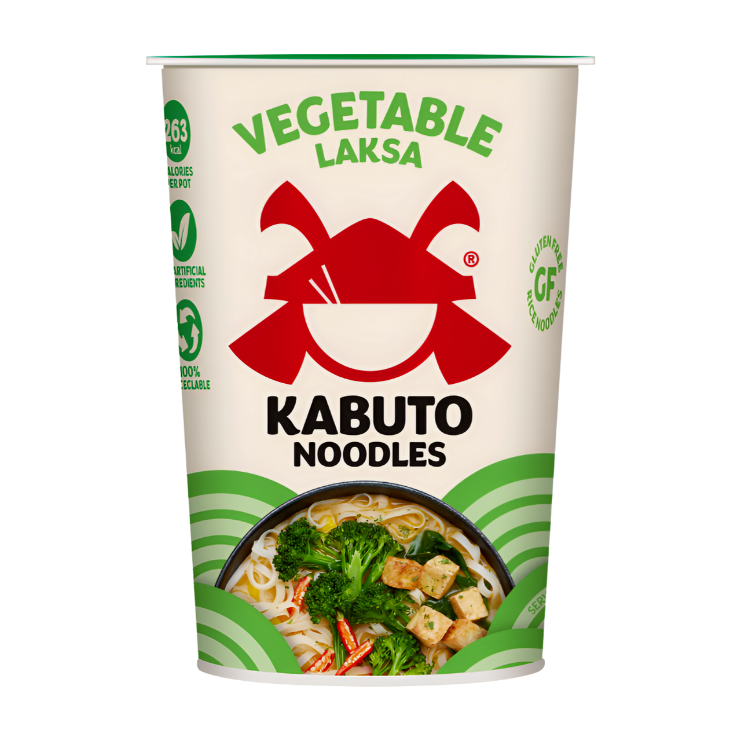 Kabuto Vegetable Laksa Noodles (65g)