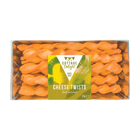 Cottage Delight Cheese Twists (125g)