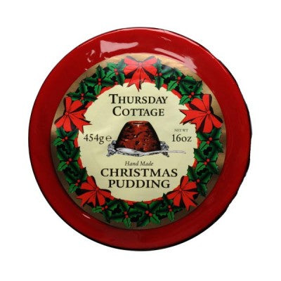 Thursday Cottage Cellophane Wrapped Christmas Pudding (454g)