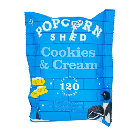 Popcorn Shed Cookies & Cream Popcorn Snack Pack (24g)