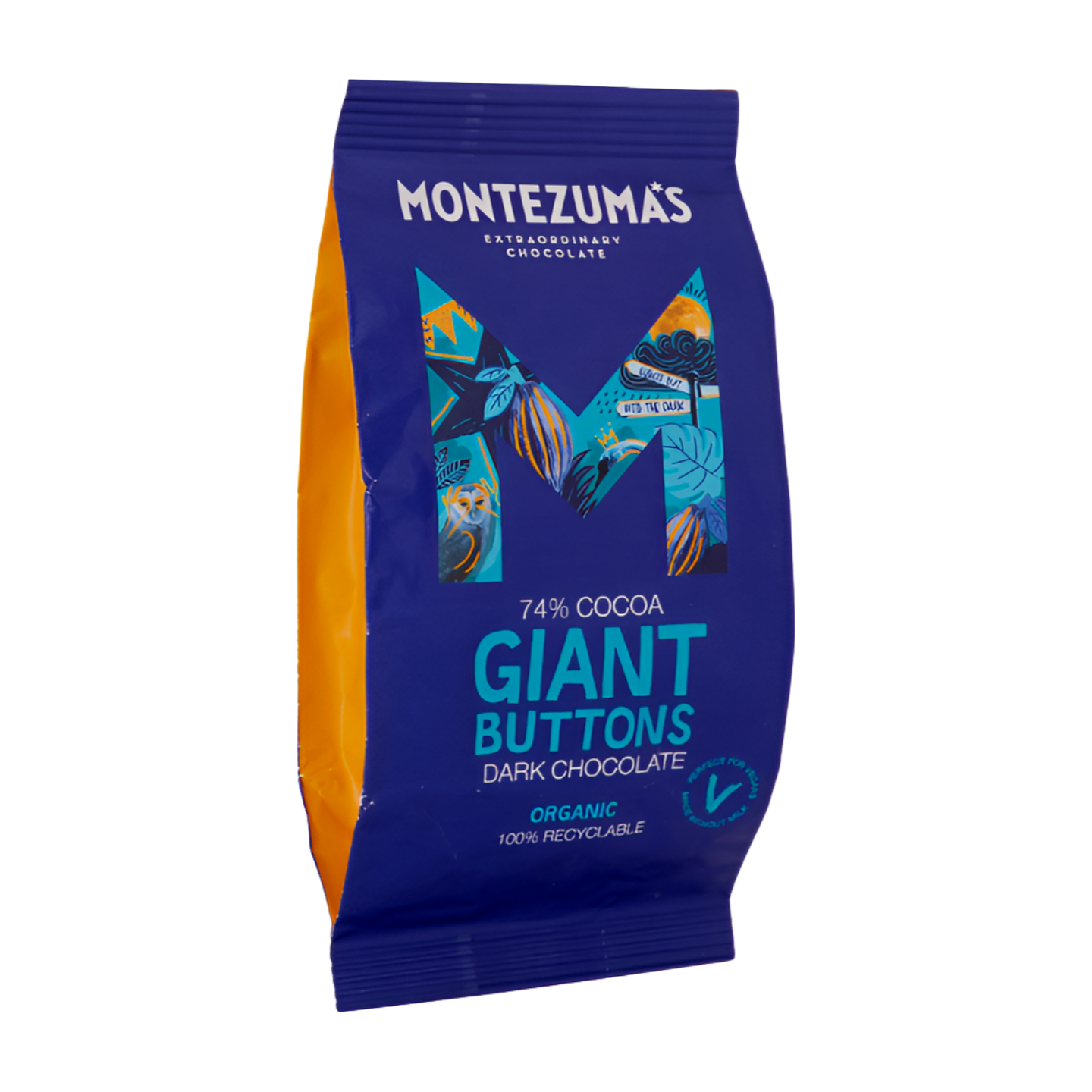 Montezuma's Organic Dark Chocolate Giant Buttons (180g)