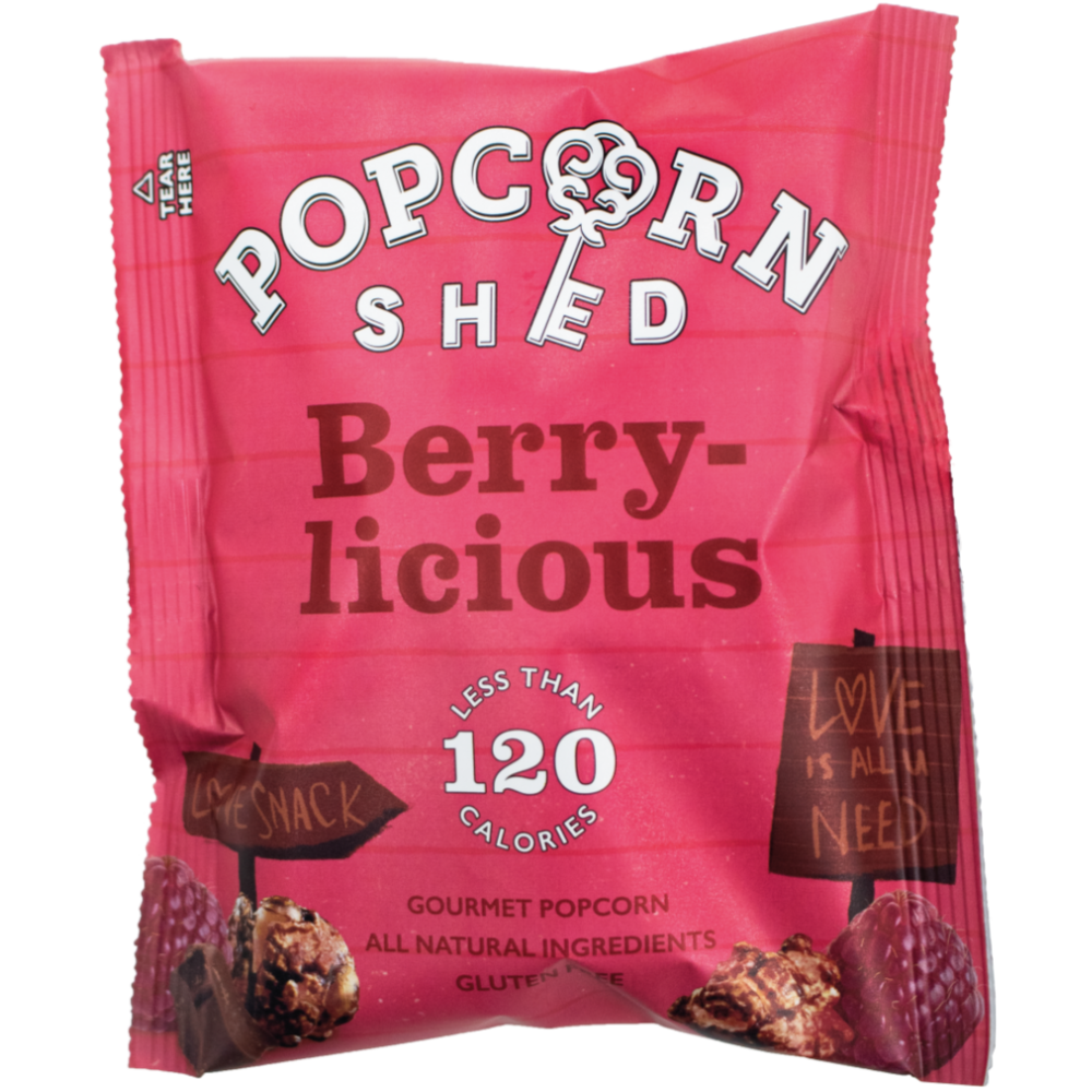 Popcorn Shed Berry Licious Snack Pack (16x24g)