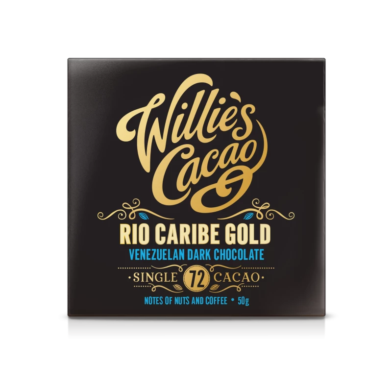 Willie's Cacao Rio Caribe Gold Venezuelan Dark Chocolate (50g)