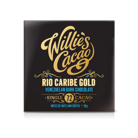 Willie's Cacao Rio Caribe Gold Venezuelan Dark Chocolate (50g)