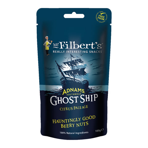 Mr Filbert's Adnams Ghost Ship Beer Peanuts (100g)