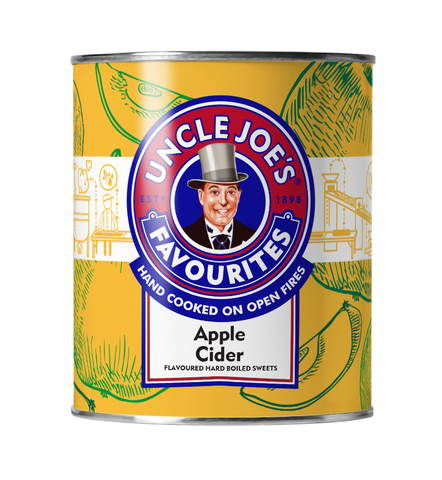 Uncle Joe's Apple Cider Boiled Sweets (120g)