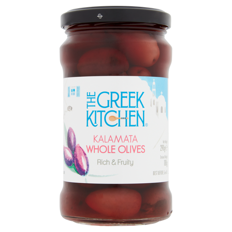 The Greek Kitchen Whole Kalamata Olives (290g)