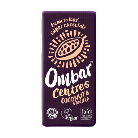 Ombar Coconut & Vanilla Chocolate Bar (70g)