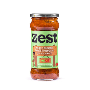 Zest Tomato, Basil & Oregano Pasta Sauce (340g)